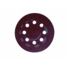 Ferramenta1.com | Dischi carta abrasiva forata con velcro per rotorbitali ø mm.125 - BL 1