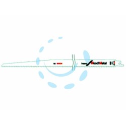 Ferramenta1.com | Lama per seghe a gattuccio per legno con metallo (s1411df) - BL 1