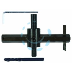 Ferramenta1.com | Foralastra con utensile in hss al cobalto 5% da mm.25-217 - BL 5