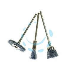 Ferramenta1.com | Minispazzole con fili acciaio assortite per trapano - BL 10
