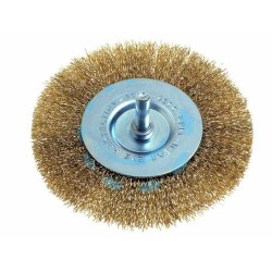 Ferramenta1.com | Spazzola a disco circolare fili ottone per trapano - BL 10