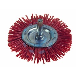Ferramenta1.com | Spazzola circolare in nylon abrasivo arancio  - BL 5