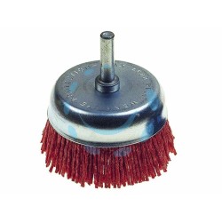 Ferramenta1.com | Spazzola  a tazza in nylon abrasivo arancio - BL 5