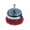 Ferramenta1.com | Spazzola  a tazza in nylon abrasivo arancio - BL 5