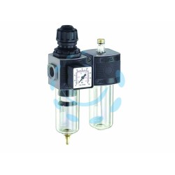 Ferramenta1.com | Gruppo filtro regolatore di pressione e lubrificatore modulare - PZ 1