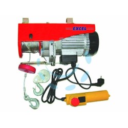 Ferramenta1.com | Paranco elettrico kg.300-600 1050w cavo mt.18 - PZ 1