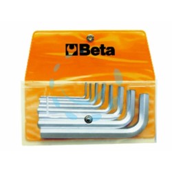 Ferramenta1.com | Chiavi  maschio esagonali piegate cromate art.96/b8 - PZ 1