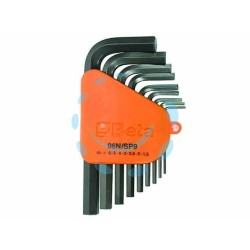 Ferramenta1.com | Chiavi maschio esagonali piegate brunite art.96n/sp9 - PZ 1