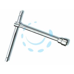 Ferramenta1.com | Chiave "t" semplici esagonali cromate art.950 - PZ 3