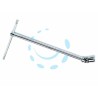 Ferramenta1.com | Chiave "t" con bussola esagonale snodata cromate art.952 - PZ 5