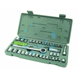 Ferramenta1.com | Chiavi a bussola da 3/8" e 1/4" in serie 40 pezzi - PZ 10