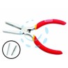 Ferramenta1.com | Pinza mini becchi piatti diritti mm.110 - PZ 12