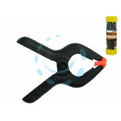 Ferramenta1.com | MORSETTI A MOLLA IN TUBO PZ.12 - Morsetti a C