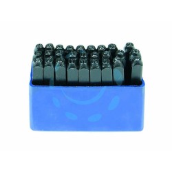 Ferramenta1.com | Punzoni in acciaio serie da 27 lettere - PZ 1