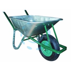 Ferramenta1.com | Carriola telaio in acciaio con vasca zincata lt.85 - PZ 1