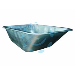 Ferramenta1.com | Vasca in metallo zincata per carriola - PZ 1