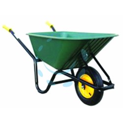 Ferramenta1.com | Carriola "vespa" telaio in acciaio vasca plastica lt.85 - PZ 1