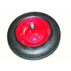 Ferramenta1.com | Ruota per carriola pneumatica perno mm.12x210 - PZ 1