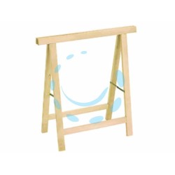Ferramenta1.com | Cavalletto pieghevole in legno - PZ 32