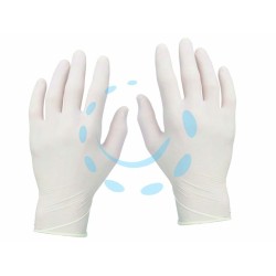 Ferramenta1.com | Guanti in vinile bianchi senza polvere - PZ 10