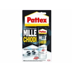 Ferramenta1.com | Pattex millechiodi trasparente - BL 12