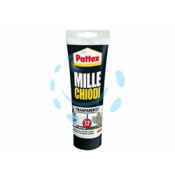 Ferramenta1.com | Pattex millechiodi trasparente in tubo per interni - BL 12