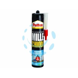 Ferramenta1.com | Pattex millechiodi water resistant in cartuccia per esterni e interni - PZ 12