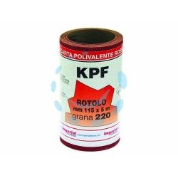 Ferramenta1.com | Carta resinata al corindone con supporto lattice kpf in miniroll - PZ 24