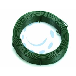 Ferramenta1.com | Filo plastificato zincato e verde in matasse mt.100 - RT 25
