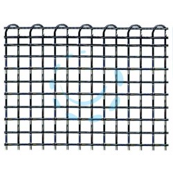 Ferramenta1.com | Rete tessuta pesante zincata quadra doppia cimosa - RT 1