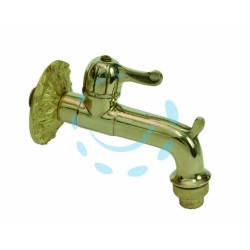 Ferramenta1.com | Rubinetto artistico in ottone a leva oro lucido - PZ 30