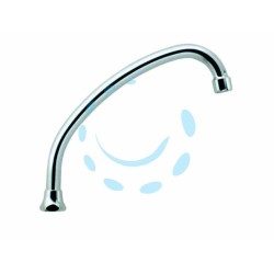 Ferramenta1.com | Canna lavello "jota" in ottone cromato - PZ 1