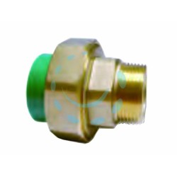 Ferramenta1.com | Giunto con ghiera filettata maschio in ppr pn25 - PZ 1