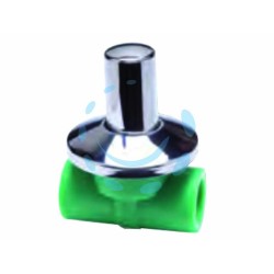 Ferramenta1.com | Rubinetto a vitone con cappuccio in ppr  - PZ 1