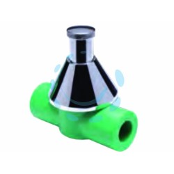 Ferramenta1.com | Rubinetto a sfera con cappuccio in ppr  - PZ 1