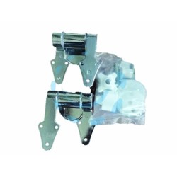 Ferramenta1.com | Cerniere di ricambio in metallo per sedili wc chiusura rallentata - PZ 10