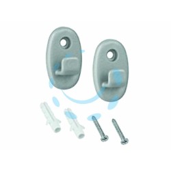 Ferramenta1.com | Set 2 ganci in nylon serie onda - PZ 12