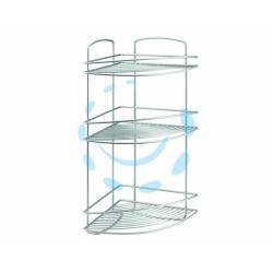 Ferramenta1.com | Mensola angolare a 3 piani serie onda - PZ 1