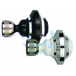 Ferramenta1.com | Rompigetto doppio snodo a vite de luxe con doccetta 2585 - PZ 20