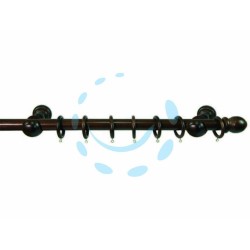 Ferramenta1.com | Bastone in legno con accessori ø mm.23 noce - PZ 1