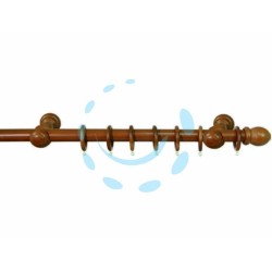 Ferramenta1.com | Bastone in legno con accessori ø mm.23 olmo - PZ 1