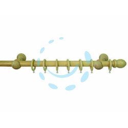 Ferramenta1.com | Bastone in legno con accessori ø mm.23 naturale - PZ 1