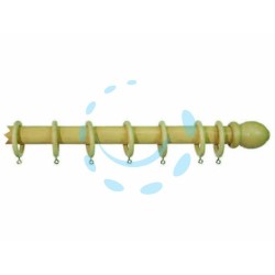 Ferramenta1.com | Bastone in legno senza supporti ø mm.35 naturale - PZ 1