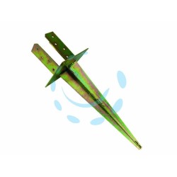 Ferramenta1.com | Supporto da piantare su terreno per trave - PZ 4