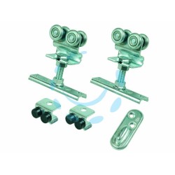 Ferramenta1.com | KIT CARRELLI PER PORTE SCORREVOLI PER BINARIO ART...