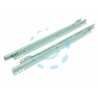 Ferramenta1.com | Guide scorrevoli per cassetto in acciaio verniciato bianco - CP 25