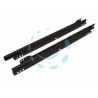 Ferramenta1.com | Guide scorrevoli per cassetto in acciaio verniciato marrone - CP 1