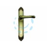 Ferramenta1.com | Maniglia lavinia con placca in ottone  - PA 1