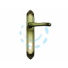 Ferramenta1.com | Maniglia lavinia con placca in ottone foro yale - PA 1