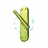 Ferramenta1.com | Cremonese e martellina vega in zama finitura ottone lucido - PZ 2
